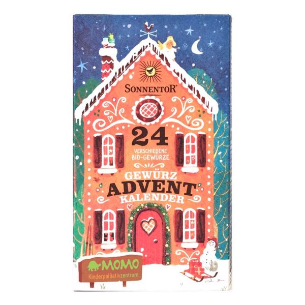 Gewürz Adventkalender - 24 Portionsbeutel 118g