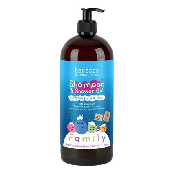 Family 2in1 Duschgel &amp; Shampoo - Soft Sweetness 950ml