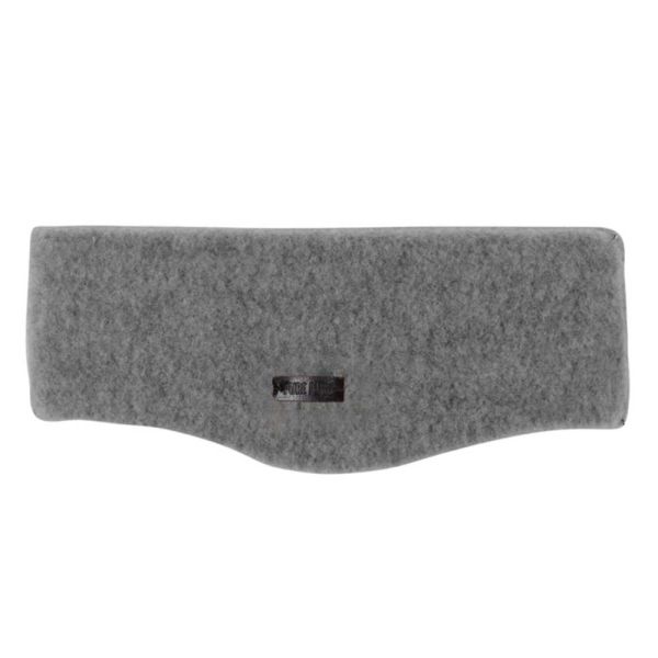 Fleece Wolle Unisex Stirnband - schiefer