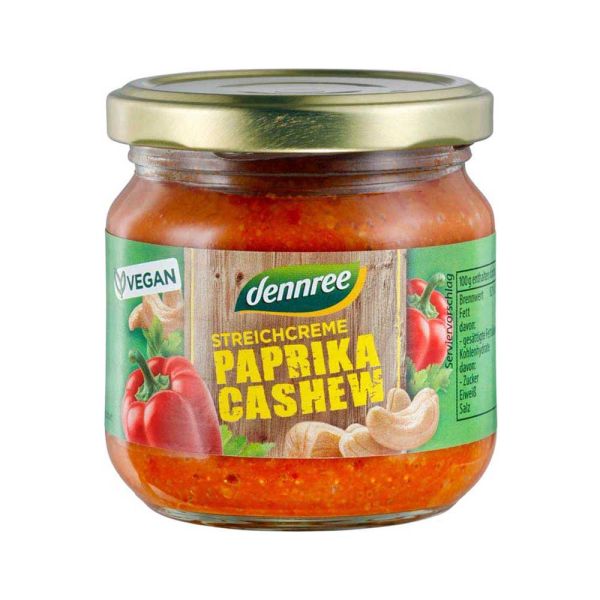 Streichcreme - Paprika Cashew 180g