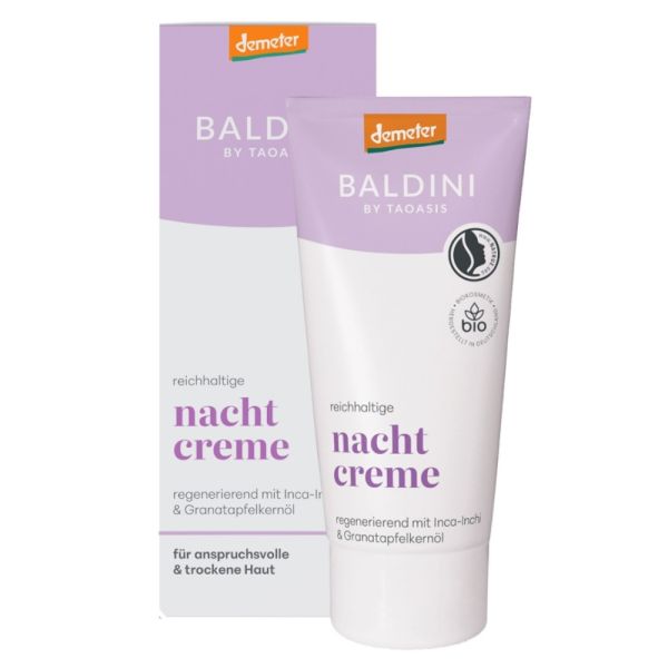 Reichhaltige Nachtcreme - demeter 50ml