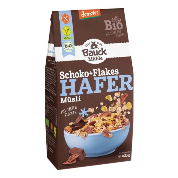 Hafer Müsli - Schoko + Flakes 425g