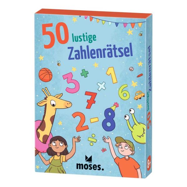 50 lustige Zahlenrätsel 8+