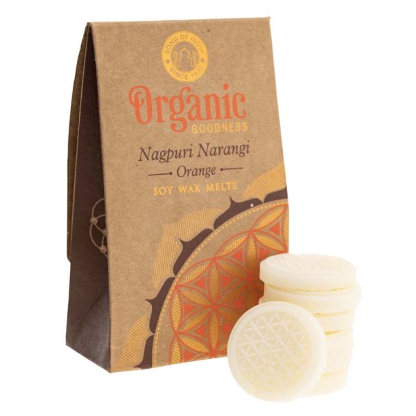 Organic Goodness Sojawaschs Melts - Orange|Nagpuri Narangi 40g