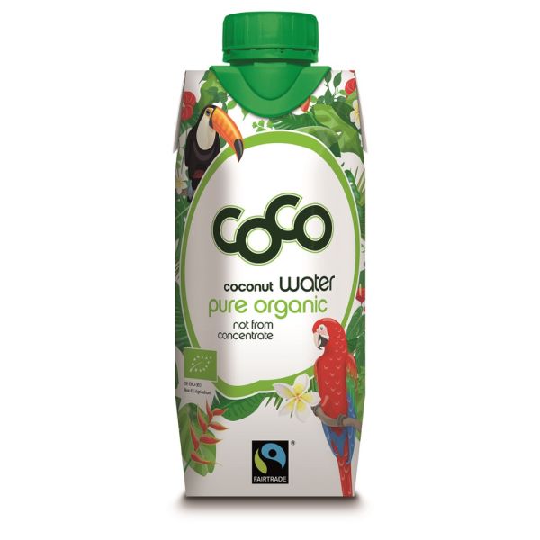 CoCo Coconut Water - Kokoswasser pur 330ml