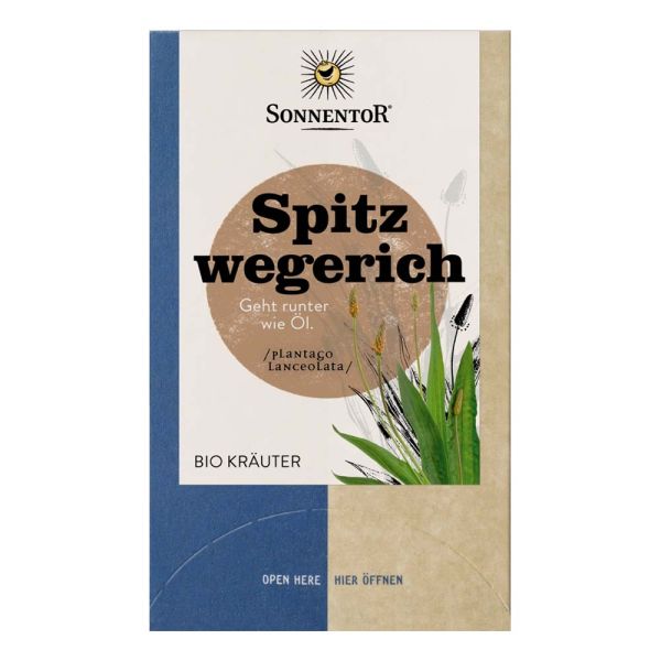 Spitzwegerich Kräutertee - 18 Doppelkammerbeutel 21,6g