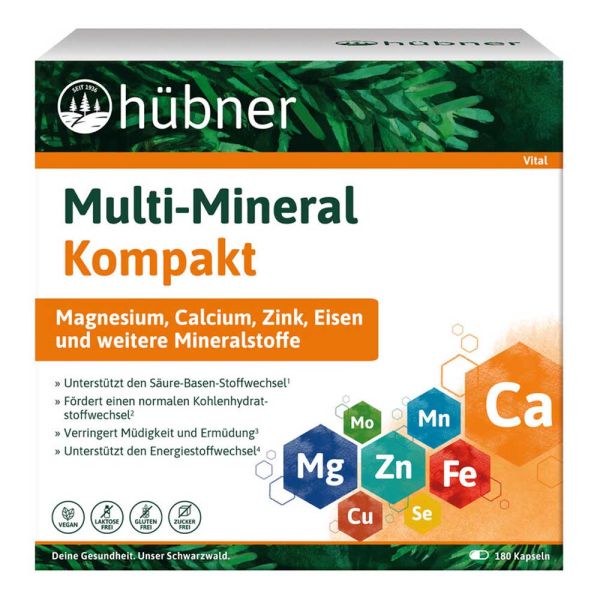 Multi-Mineral - Kompakt 180 Kapseln 168g