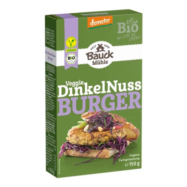 VeggieBurger Mischung - DinkelNuss 150g