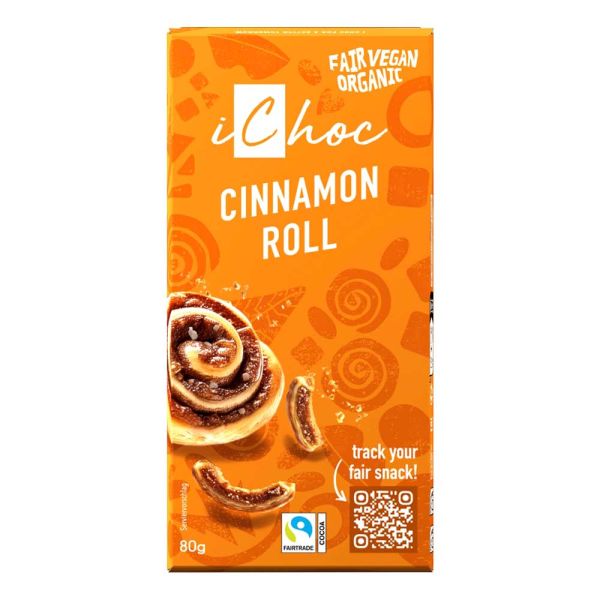 Tafelschokolade - Cinamon Roll vegan 80g