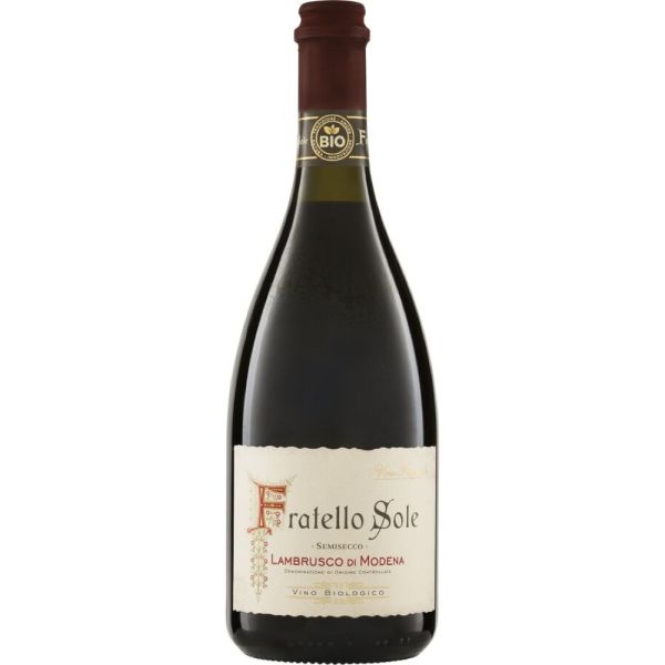 Lambrusco Fratello Sole - halbtrocken DOC 10,2 % Vol. 750ml