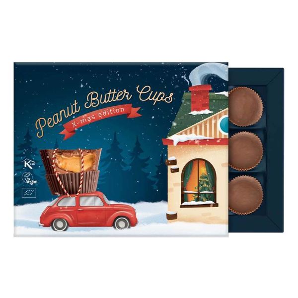 Peanut Butter Cups - Weihnachtsedition 156g