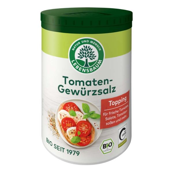 Gewürzzubereitung Topping - Tomaten-Gewürzsalz 80g