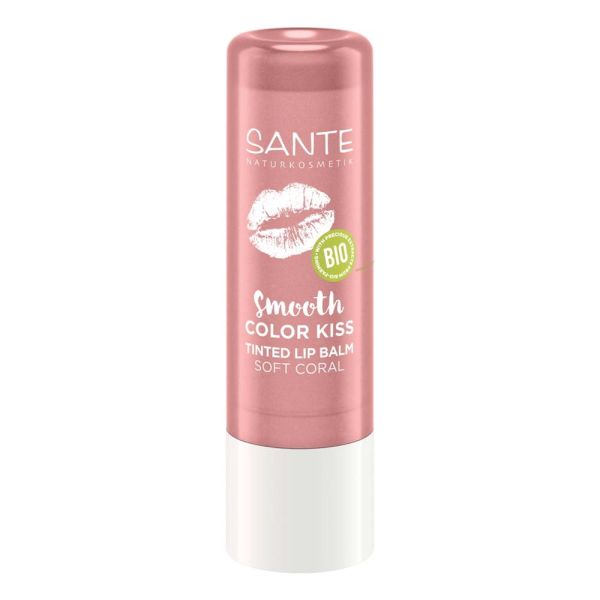 Smooth Color Kiss Tinted Lip Balm - 01 soft coral 4,8g