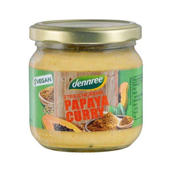 Streichcreme - Papaya Curry 180g