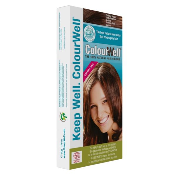 Naturhaarfarbe - Chestnut Brown 50g