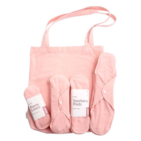 Start Kit - Damenbinden Pink