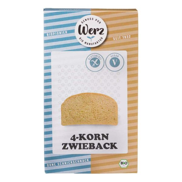 4-Korn-Zwieback - glutenfrei 175g