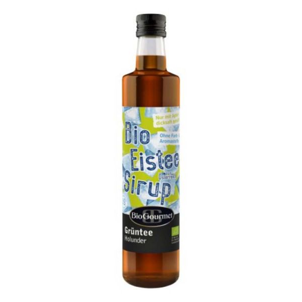 Eistee Sirup - Grüntee Holunder 500ml