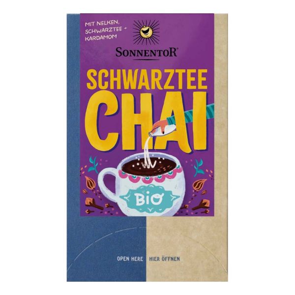 Chai - Schwarztee 18 Doppelkammerbeutel 32,4g