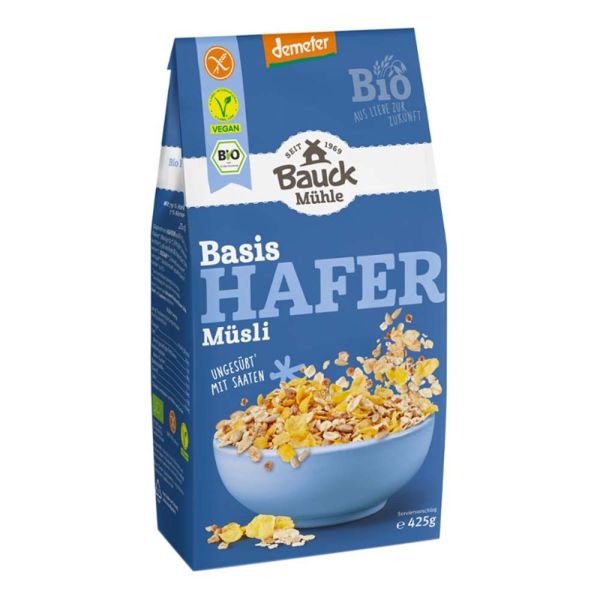 Hafer Müsli - Basis ungesüßt 425g